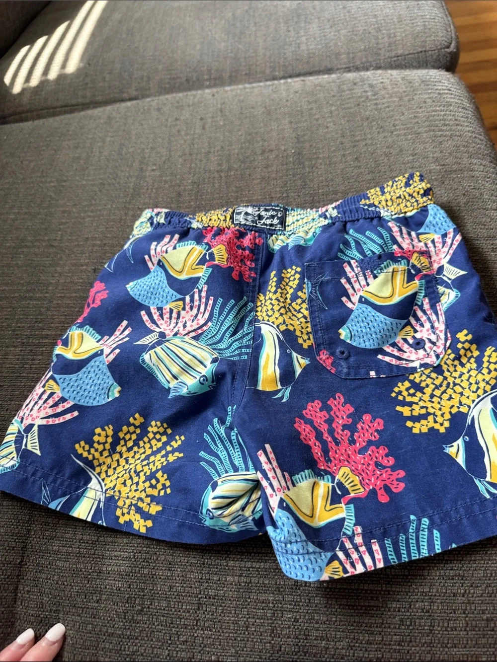 Janie & Jack boys swim trunks 5